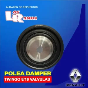 Polea Damper | Twingo 8 / 16 Valvulas | Renault
