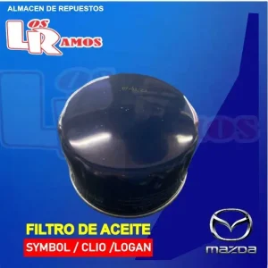 Filtro de Aceite | Symbol - Clio - Logan | Mazda