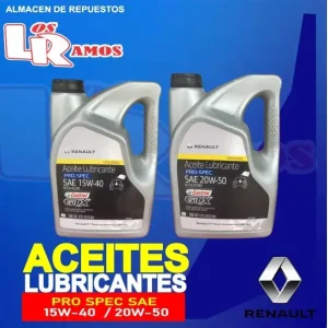 Aceite Lubricante | SAE - 15W - 40 | Renault