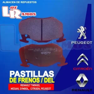 Pastillas de Frenos | Twingo - Megan - Symbol - Citroen - Peugeot | Renault